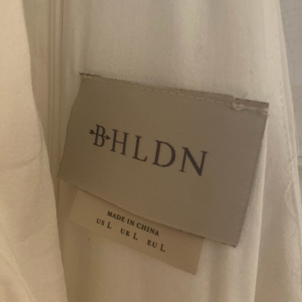 NWT BHLDN Sleeveless Allover Bow Mini Dress - Size Large - Picture 8 of 9
